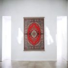 Hedvábný koberec strojově tkaný SILKEN 70x110 akrylový turecký koberec