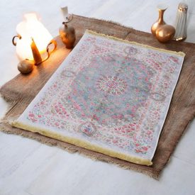   Hedvábný koberec strojově tkaný SILKEN 70x110 akrylový turecký koberec