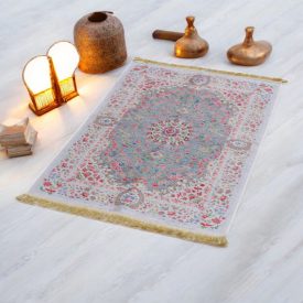   Hedvábný koberec strojově tkaný SILKEN 70x110 akrylový turecký koberec
