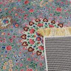 Hedvábný koberec strojově tkaný SILKEN 70x110 akrylový turecký koberec