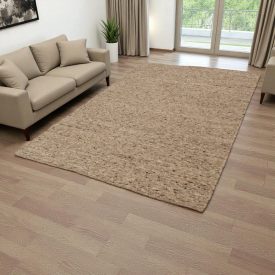   Hustý vlněný koberec 200x300 jednobarevný koberec do obýváku