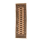 Běhoun koberec béžový Bokhara 244x78 ručně vázaný pákistánský koberec