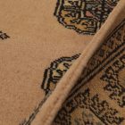 Běhoun koberec béžový Bokhara 244x78 ručně vázaný pákistánský koberec