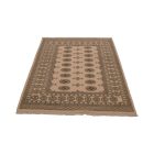 Pákistánský koberec béžový Bokhara 194x140 ručně vázaný koberec