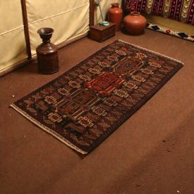 Koberec Baluch Mushwani 85x147 ručně vázaný nomádský koberec