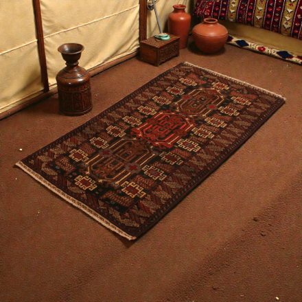 Koberec Baluch Mushwani 85x147 ručně vázaný nomádský koberec