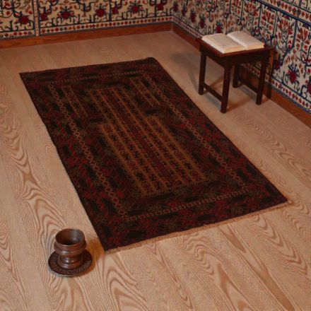 Modlitební koberec Mushwani 87x131 ručně vázaný nomádský koberec