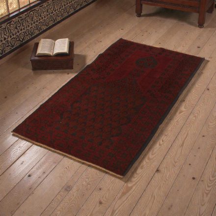 Modlitební koberec Mushwani 79x145 ručně vázaný nomádský koberec