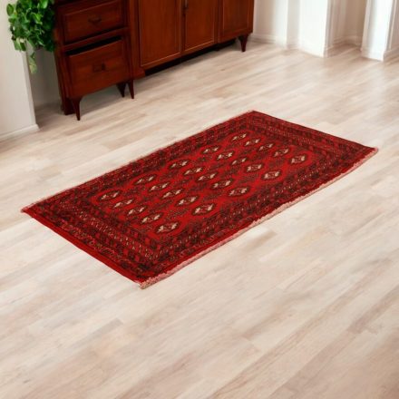 Turkmen koberec Balisht Nakhsha 50x97 ručně vázaný autentický koberec