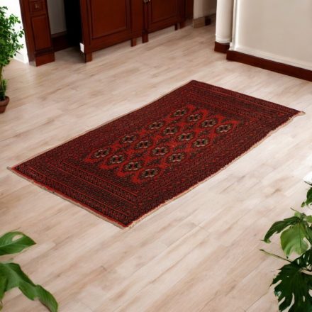 Turkmen koberec Balisht Nakhsha 49x94 ručně vázaný autentický koberec