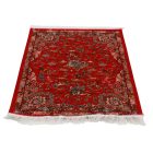 Hedvábný koberec Lov bordó 80x120 viskózový hedvábný perský koberec