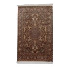 Hedvábný koberec Nirvana cinnamon 80x120 viskózový hedvábný perský koberec