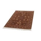 Hedvábný koberec Nirvana cinnamon 80x120 viskózový hedvábný perský koberec