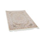 Hedvábný koberec Helya cream 100x150 vysoce kvalitní viskózový hedvábný koberec z Íránu