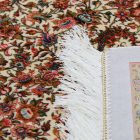 Hedvábný koberec Helya cream 100x150 vysoce kvalitní viskózový hedvábný koberec z Íránu