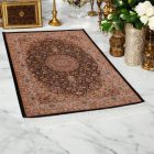 Hedvábný koberec Helya modrá 100x150 viskózový hedvábný perský koberec