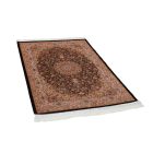 Hedvábný koberec Helya modrá 100x150 viskózový hedvábný perský koberec