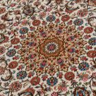 Hedvábný koberec Negin cream 100x150 vysoce kvalitní viskózový hedvábný koberec z Íránu