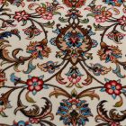 Hedvábný koberec Negin cream 100x150 vysoce kvalitní viskózový hedvábný koberec z Íránu