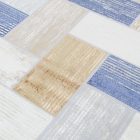 Moderní koberec šedá modrá hnědá SAMI 200x300 koberec do obýváku nebo ložnice