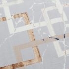 Moderní koberec šedá hnědá modrá AMIR 160x230 koberec do obýváku nebo ložnice