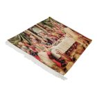 Hedvábný koberec Poslední večeře 80x120 Íránský viskózový hedvábný koberec