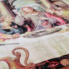 Hedvábný koberec Poslední večeře 80x120 Íránský viskózový hedvábný koberec