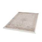 Hedvábný koberec Reihan cream 120x180 Íránský viskózový hedvábný koberec