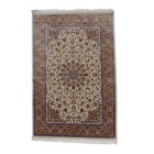 Hedvábný koberec Reihan cream 150x225 vysoce kvalitní viskózový hedvábný koberec z Íránu