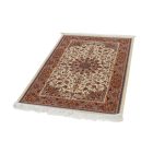 Hedvábný koberec Reihan cream 80x120 viskózový hedvábný perský koberec