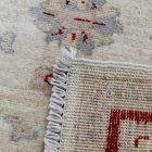 Ziegler vlněný koberec béžový-bordó 80x289 koberec do obýváku