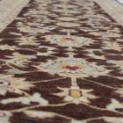 Ziegler vlněný koberec hnědý-béžový 85x295 koberec do obýváku