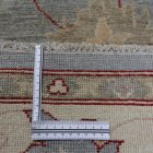 Ziegler vlněný koberec šedý-béžový 695x140 ručně vázaný koberec