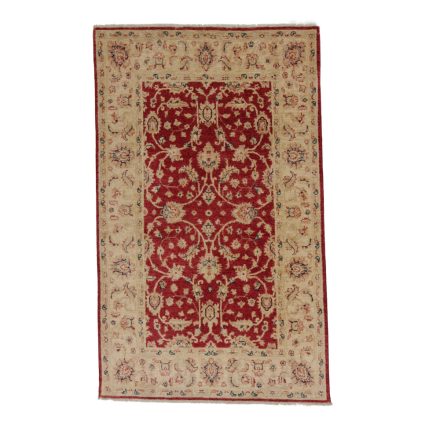 Ziegler vlněný koberec červený-béžový 119x195 koberec do obýváku