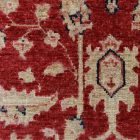 Ziegler vlněný koberec červený-béžový 119x195 koberec do obýváku