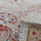 Ziegler vlněný koberec béžový-červený 124x192 koberec do obýváku