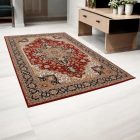 Luxusní akrylový koberec se vzorem Heriz - vínový 150x225