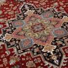 Perský koberec Heriz vínový 150x225 akrylový koberec prémiové kvality