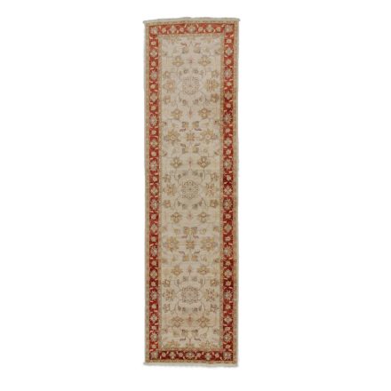 Ziegler vlněný koberec béžový-červený 80x293 koberec do obýváku