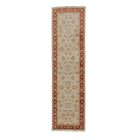 Ziegler vlněný koberec béžový-červený 80x293 koberec do obýváku