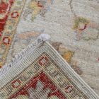 Ziegler vlněný koberec béžový-červený 80x293 koberec do obýváku