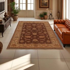   Zieglerr vlněný koberec 170X234 koberec do obýváku, koberec do ložnice