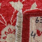 Ziegler vlněný koberec vínový-béžový 144x71 ručně vázaný koberec