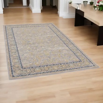 Luxusní akrylový koberec se vzorem Nain - šedý 150x225