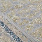 Perský koberec Nain šedý 150x225 luxusní akrylový koberec do obývacího pokoje