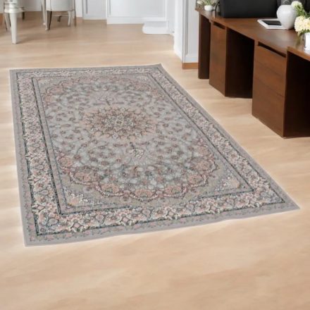 Perský koberec Tabriz šedý 150x225 akrylový koberec prémiové kvality