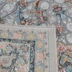 Luxusní akrylový koberec se vzorem Tabriz - šedý 150x225
