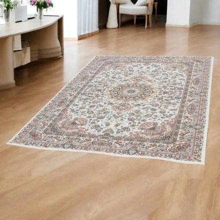 Perský koberec Nain béžový 150x225 luxusní akrylový koberec do obývacího pokoje