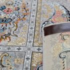 Perský koberec Bakhtiari šedý 150x225 prémiový akrylový koberec z Íránu