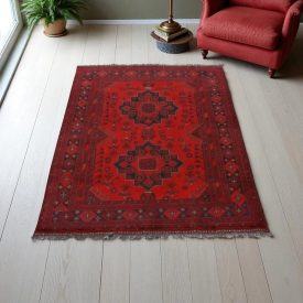 Afghánský koberec Caucasian 102x144 ručně vázaný orientální koberec